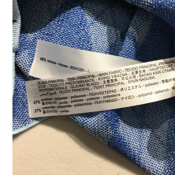 Zara Argyle Knit Dress Size M - Preppy, Coquette, Y2K - Picture 4 of 6